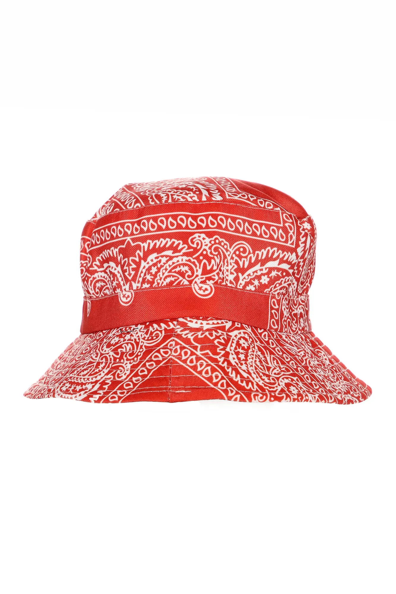 90's Bandana Bucket Hat - Red