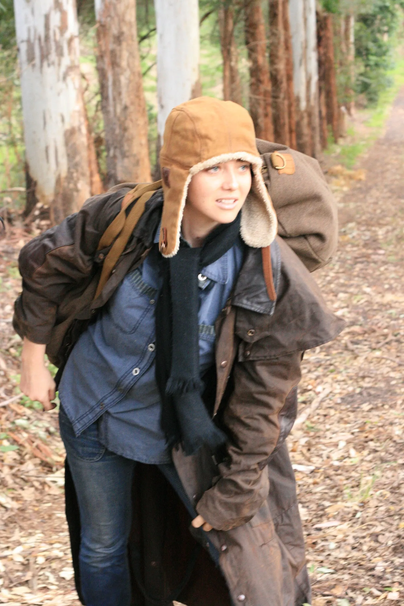 Baron Aviator Hat in Sage