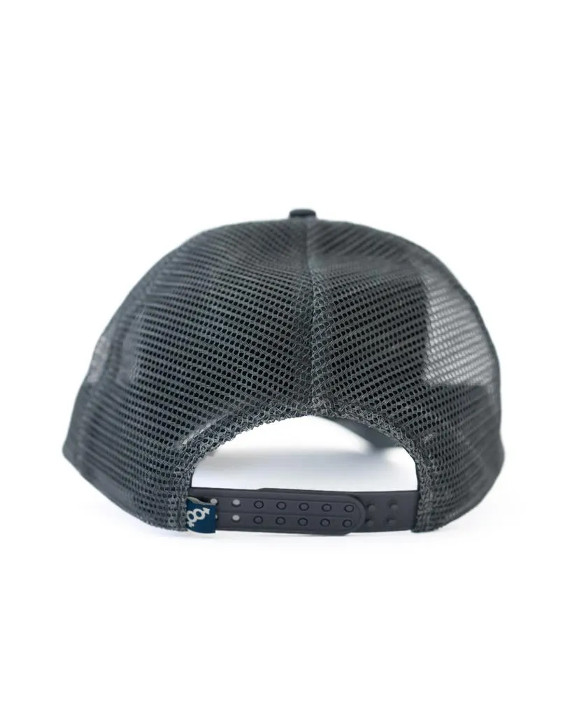 Birds Trucker Cap | Wash Black