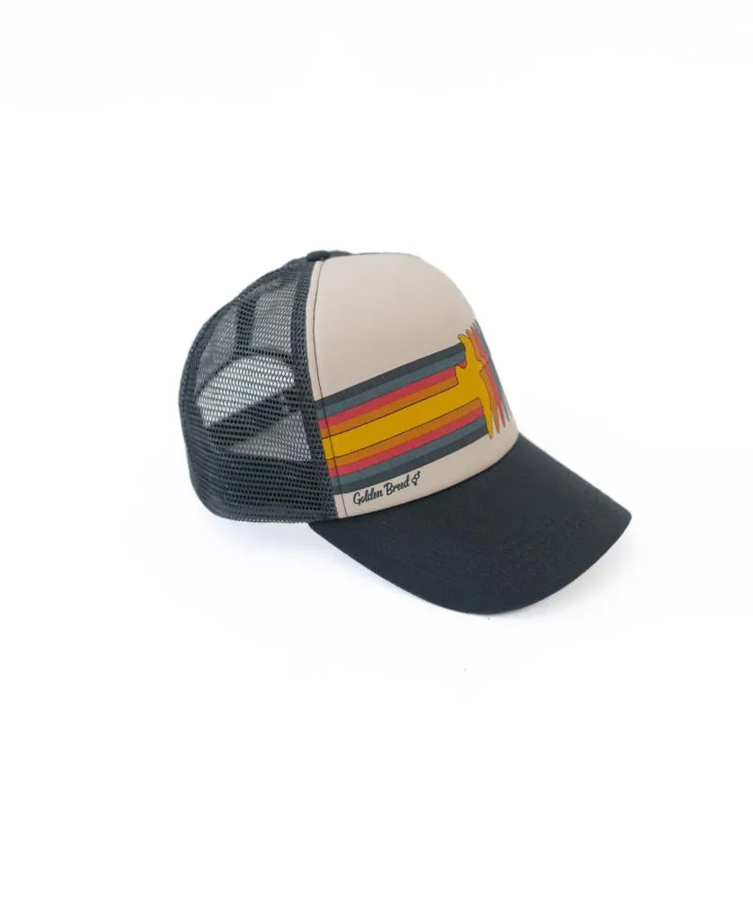 Birds Trucker Cap | Wash Black