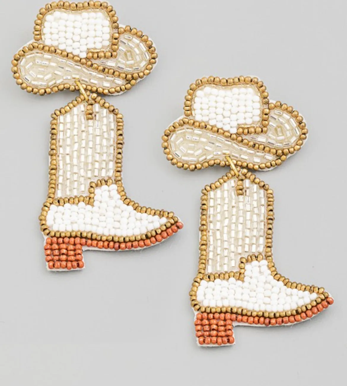 Boot Earrings