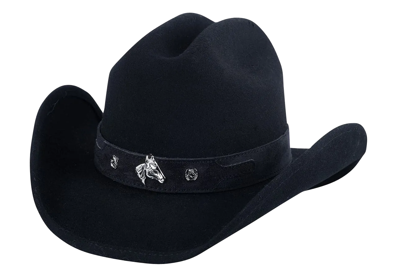 Bullhide Horsing Around Kids Cowboy Hat - Black