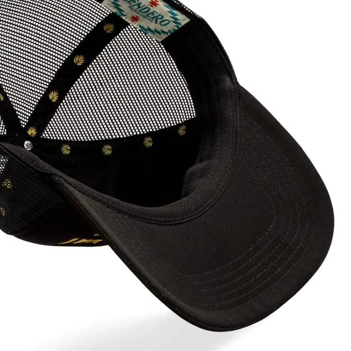 Cowboy Hat - Black/Gold