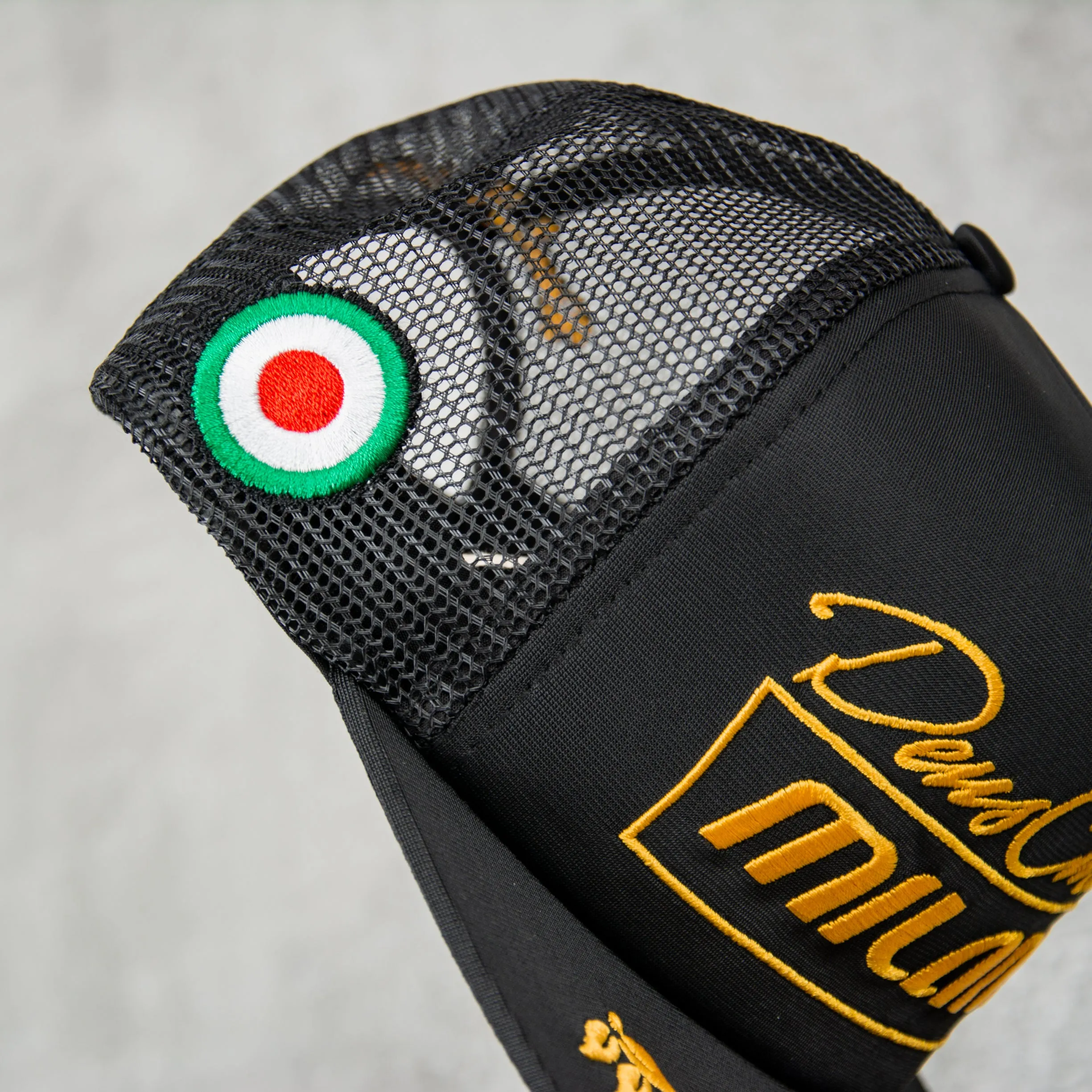Deus ex Machina Title Trucker Cap - Black