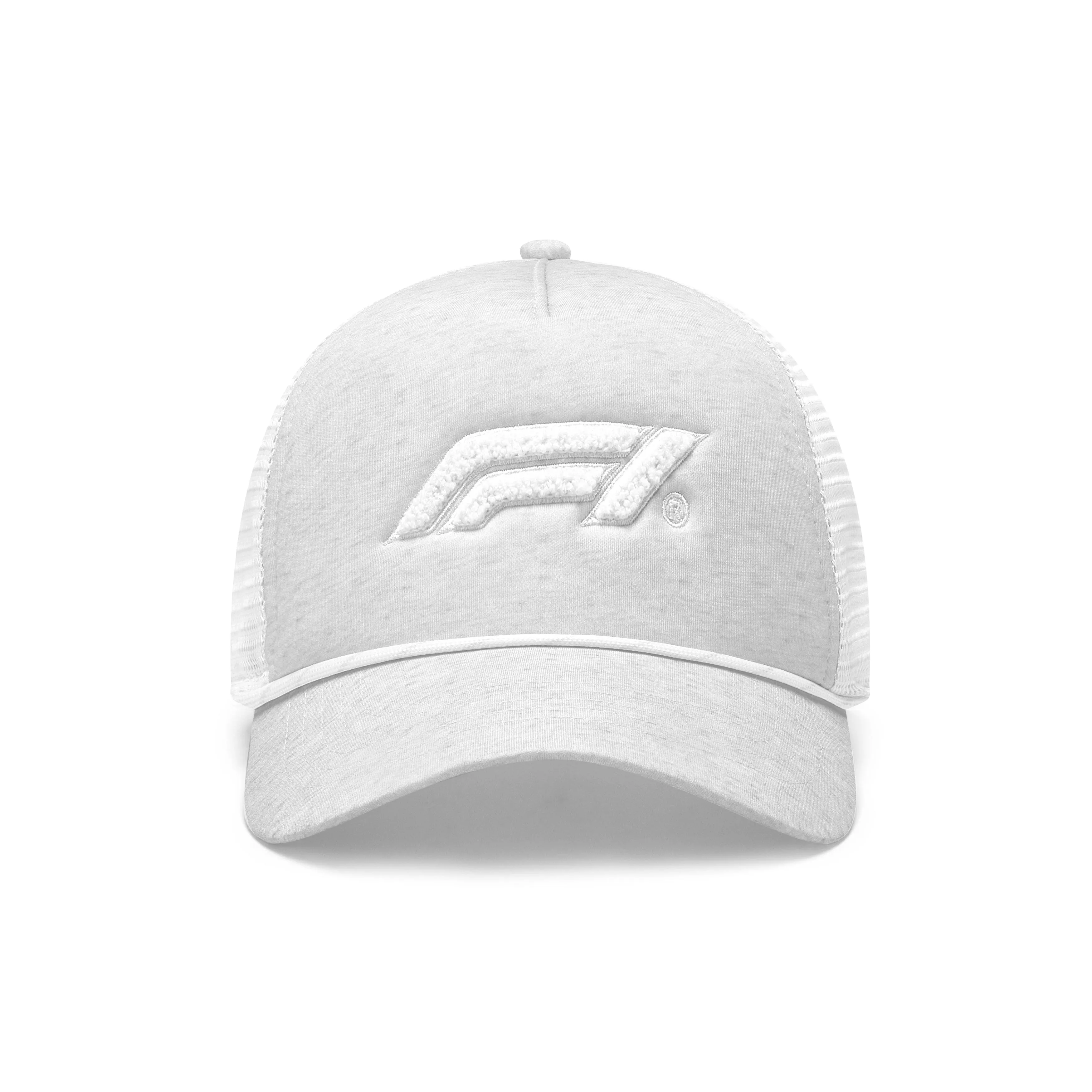 Formula 1 Tech Collection F1 Boucle Trucker Hat- White/Grey