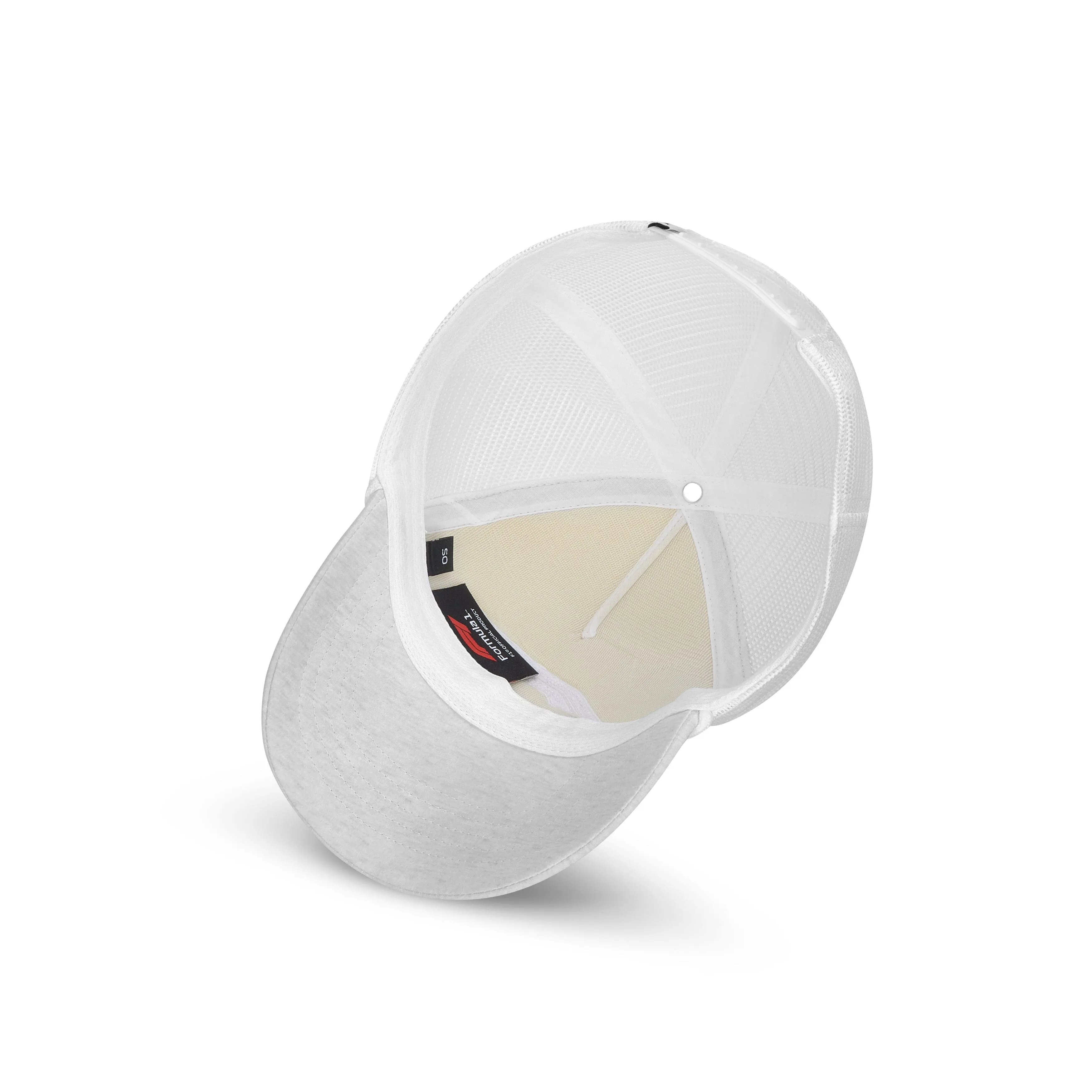 Formula 1 Tech Collection F1 Boucle Trucker Hat- White/Grey
