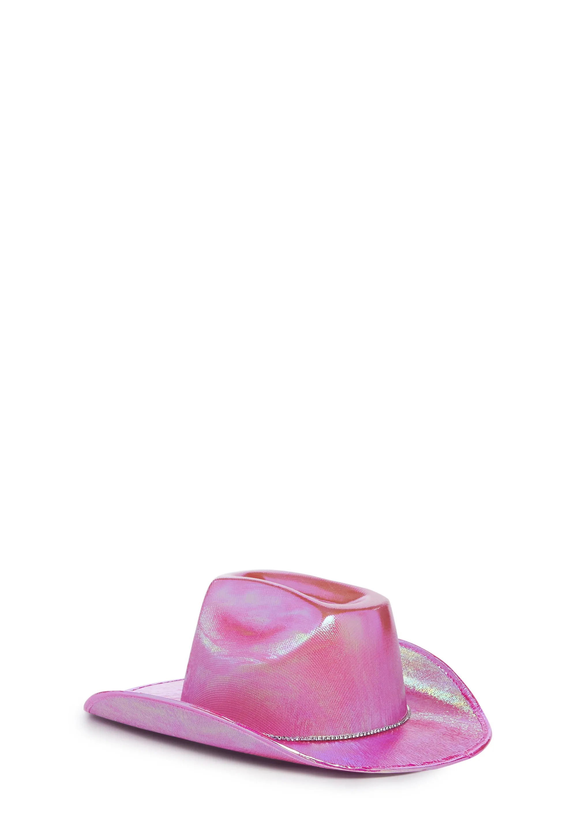 Gleam And Glow Cowboy Hat - Pink