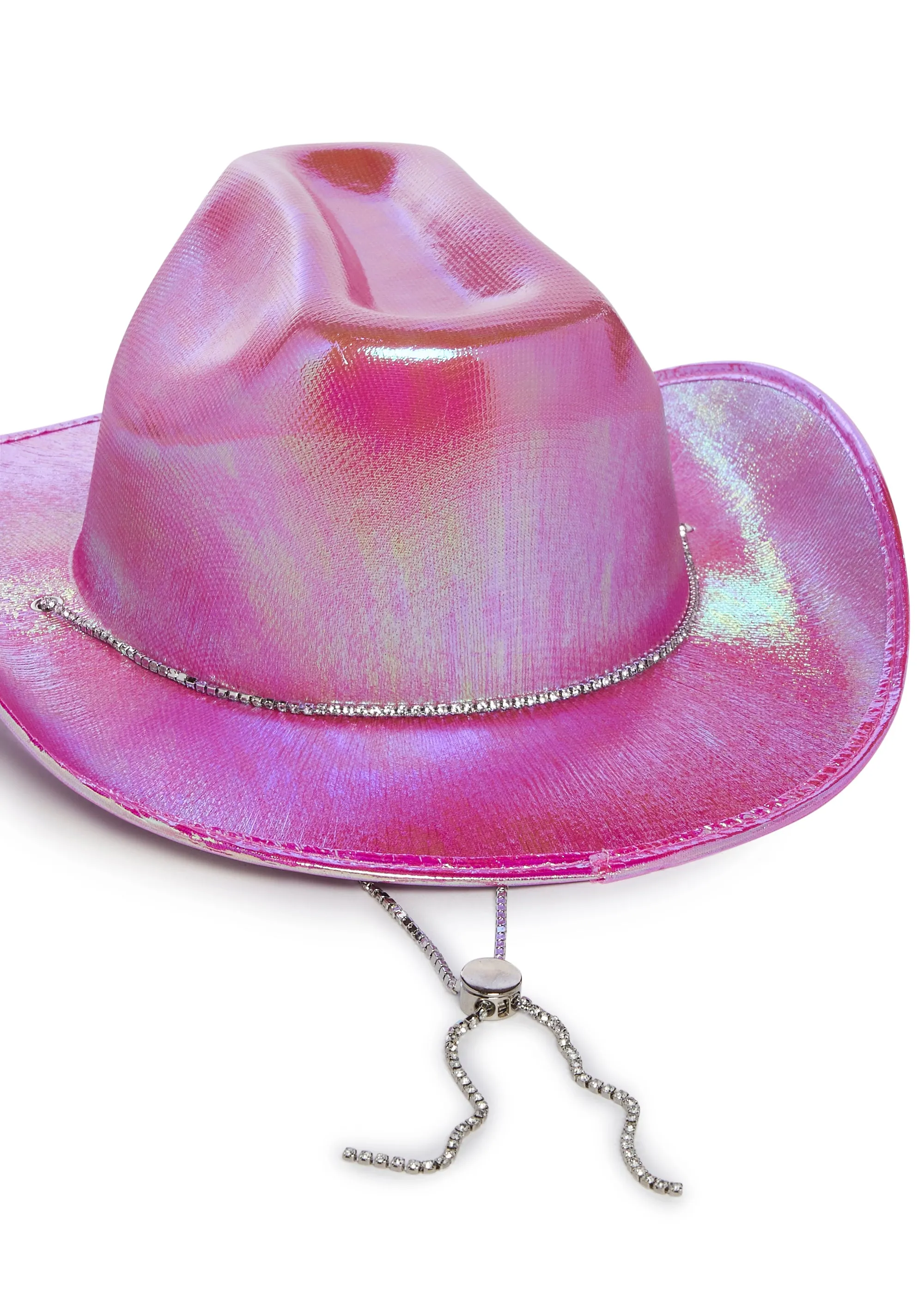Gleam And Glow Cowboy Hat - Pink