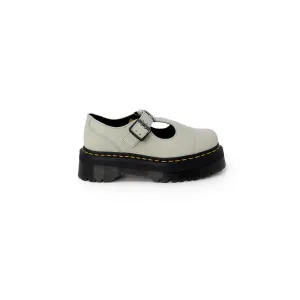 Green Suede Leather Flat Shoe