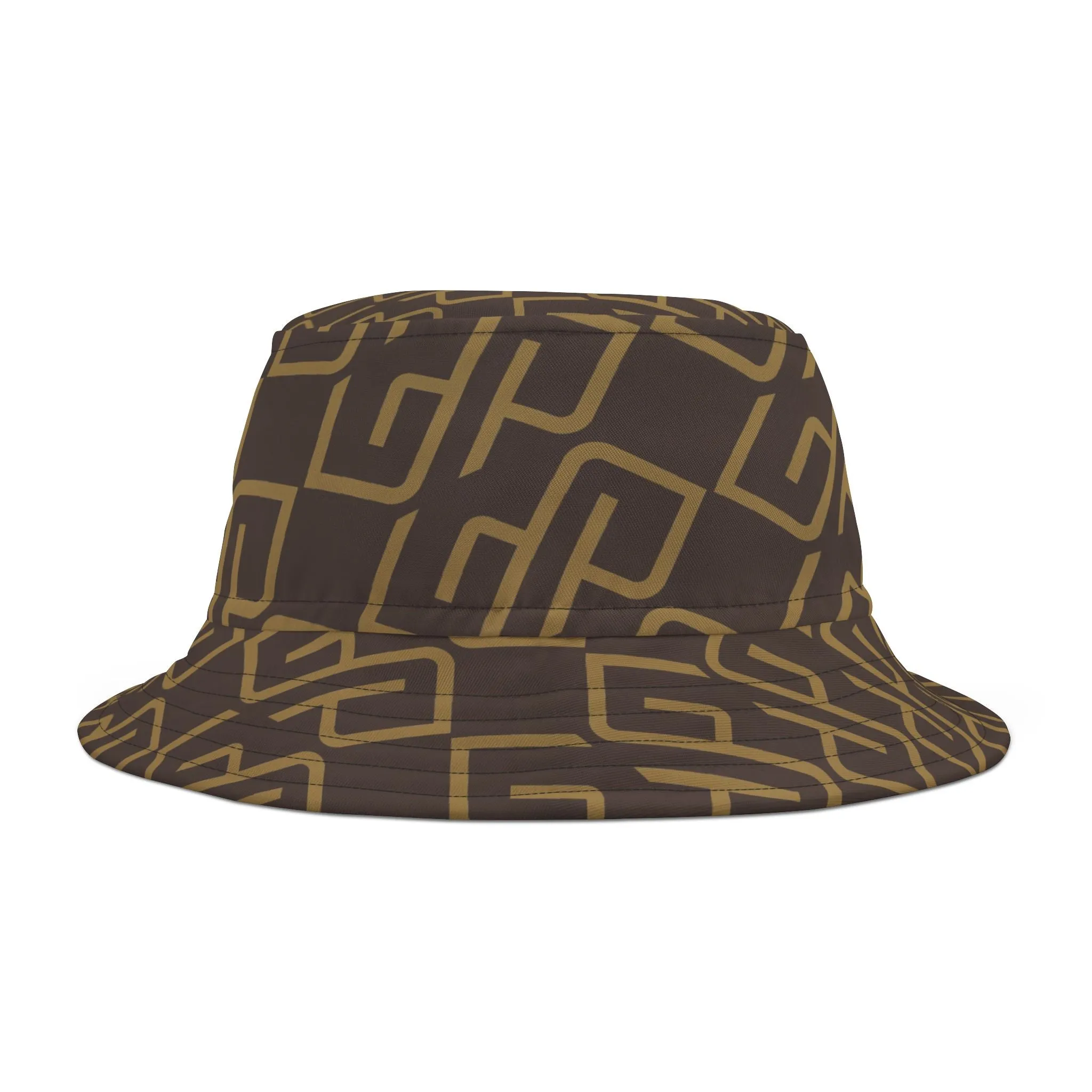 Gympolo Unisex Bucket Hat - Brown
