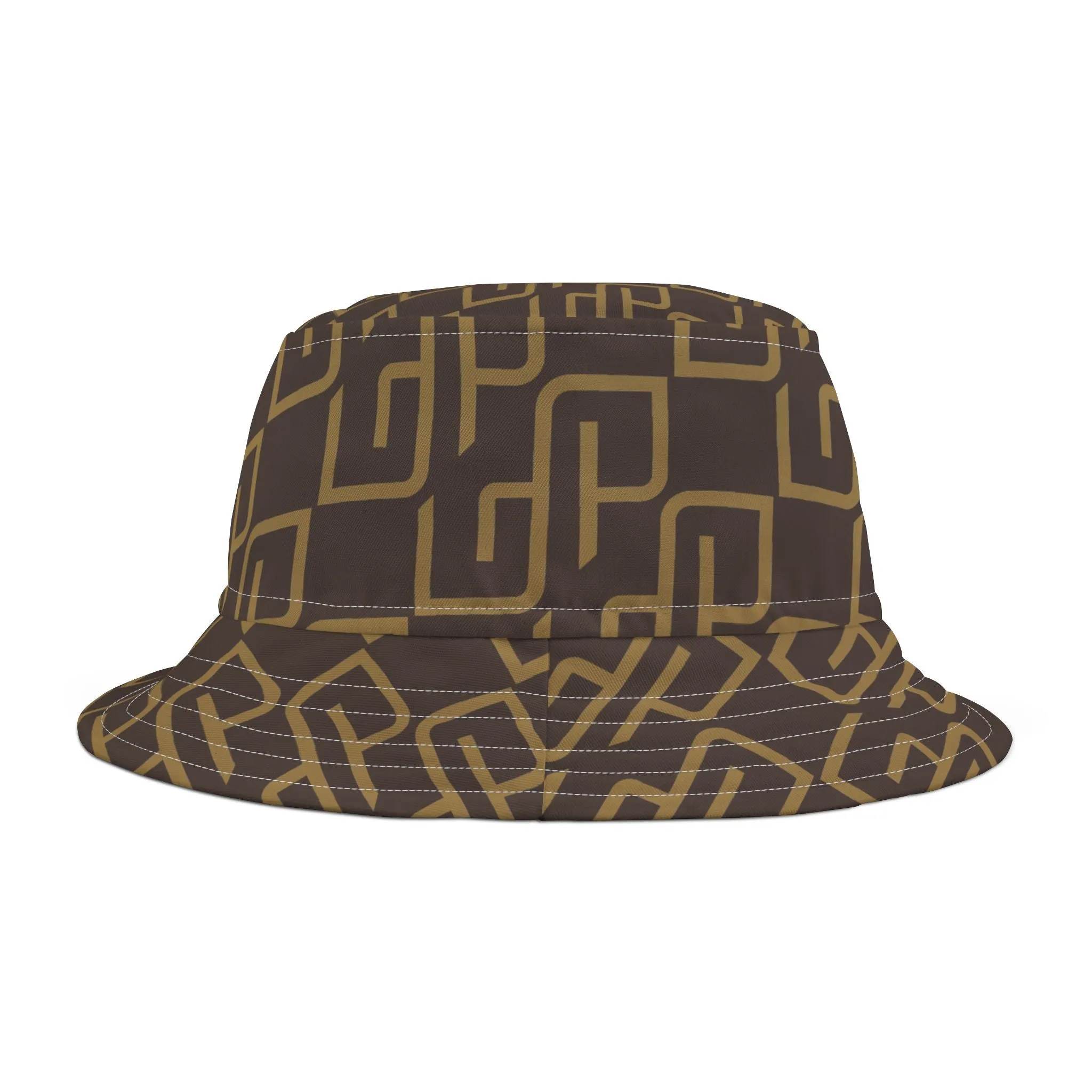 Gympolo Unisex Bucket Hat - Brown