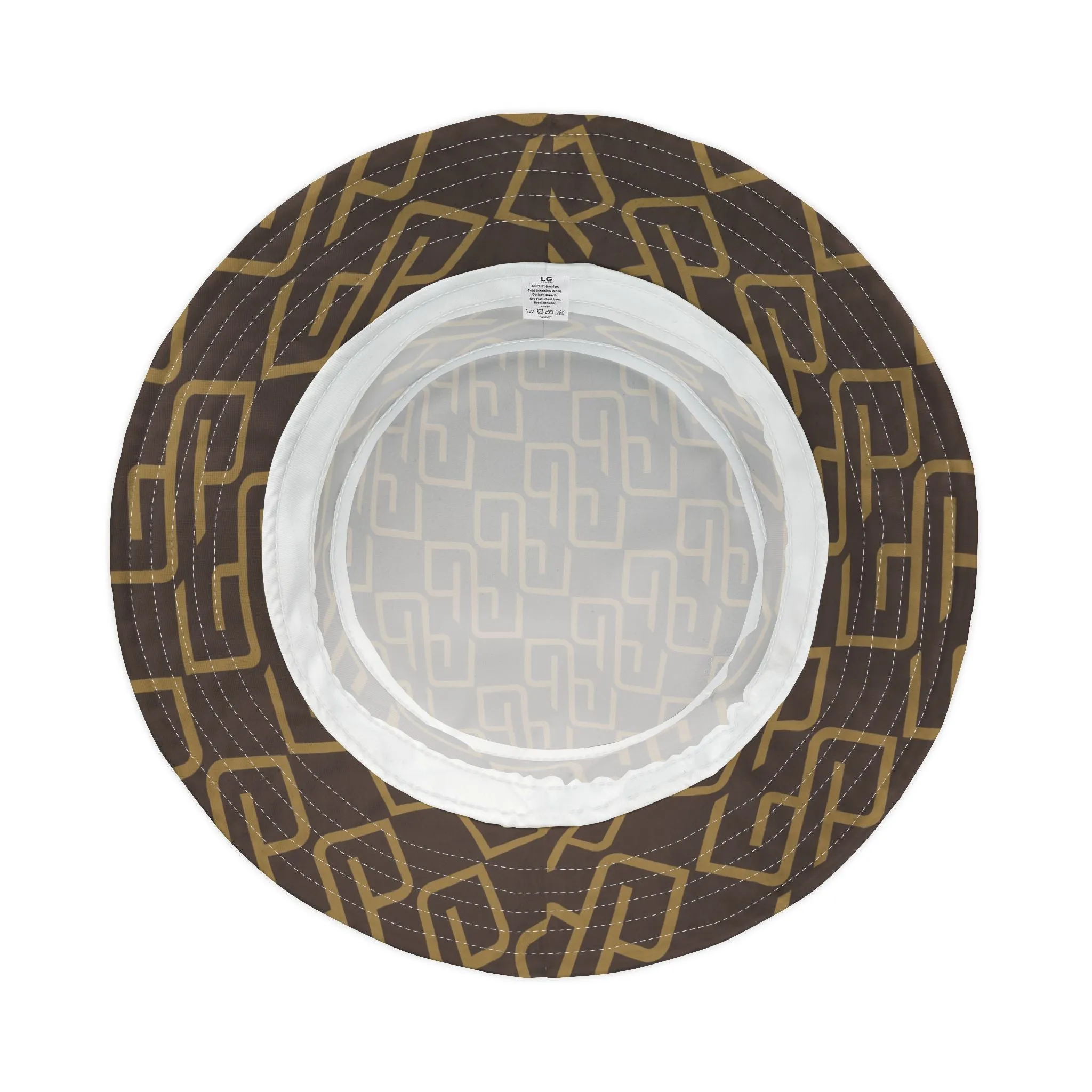 Gympolo Unisex Bucket Hat - Brown