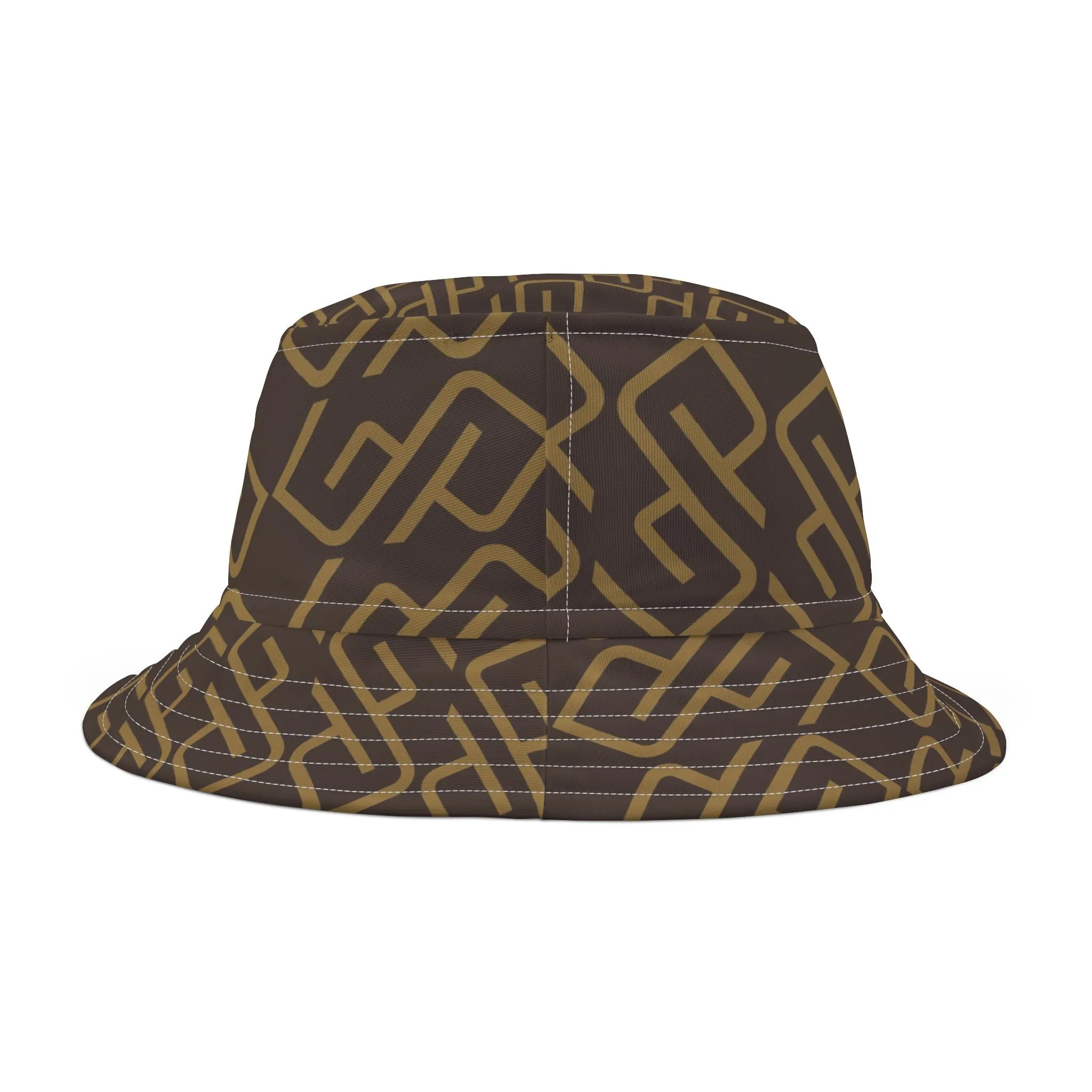 Gympolo Unisex Bucket Hat - Brown
