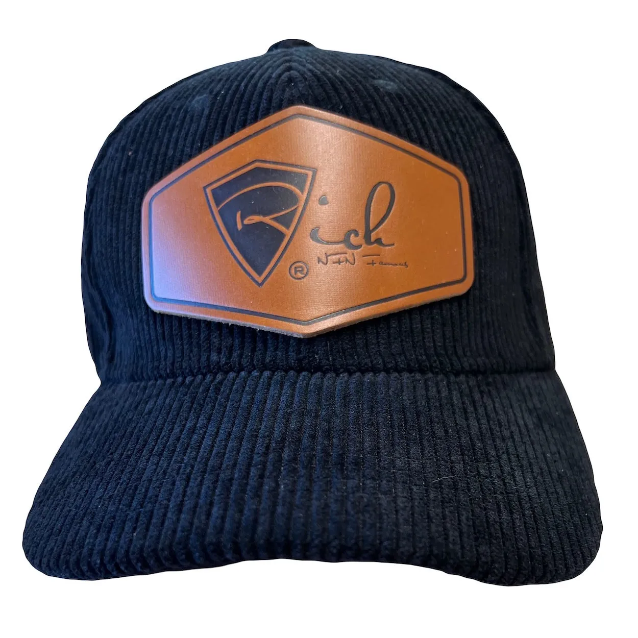 Hats RNF Corduroy Cap Available In 2 Colors With Leather Patch