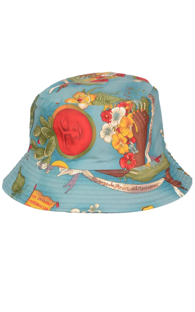 JH880 Reversible Multi Print Cotton Bucket Hat