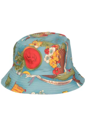 JH880 Reversible Multi Print Cotton Bucket Hat