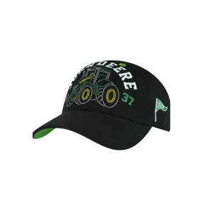John Deere Kid's Tractor Baseball Black Cap