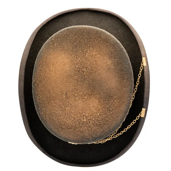 Kenny K - "The Jester" Distressed Steam Punk Top Hat