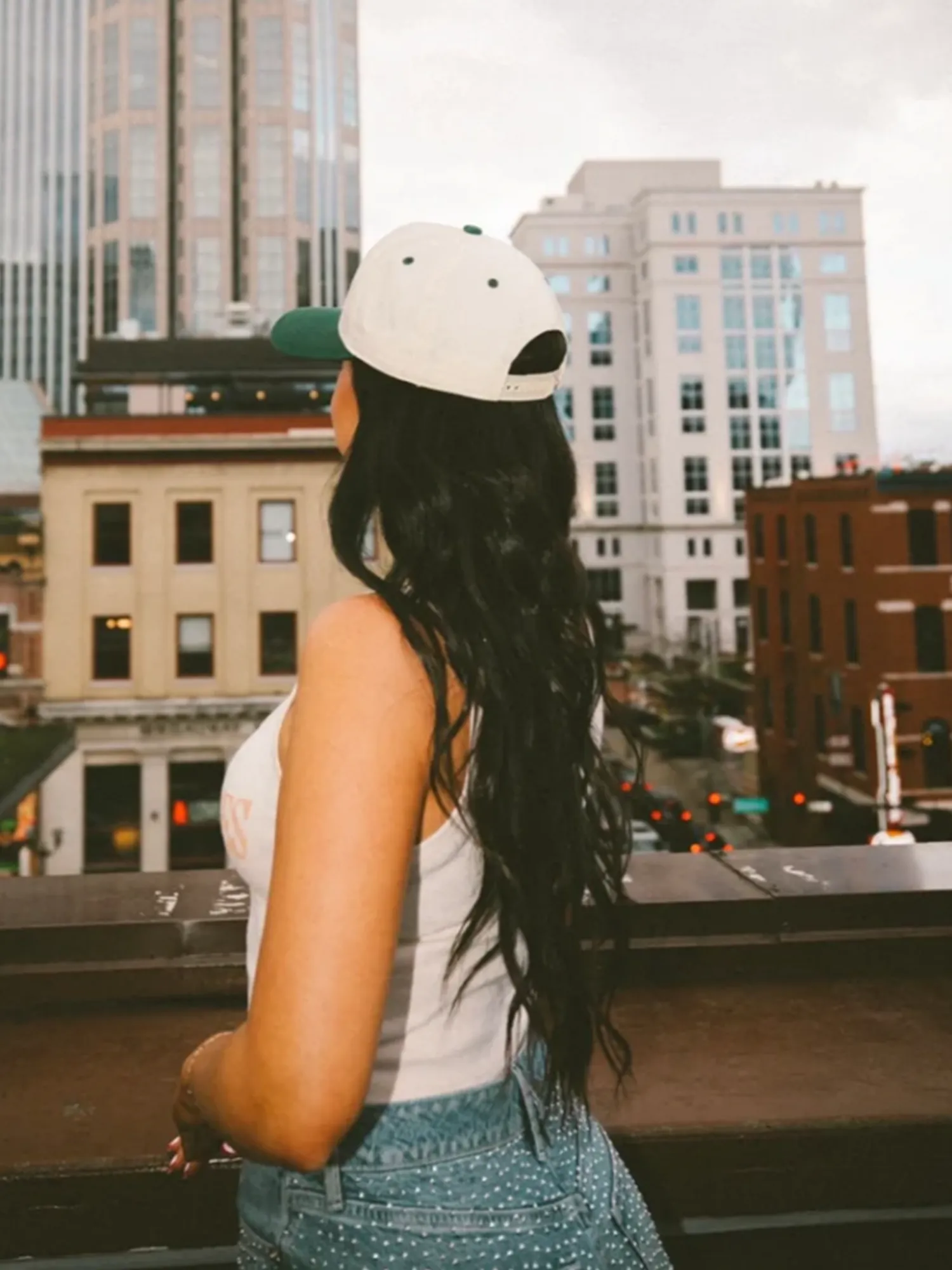 Le Rodeo Vintage Trucker Hat in Green