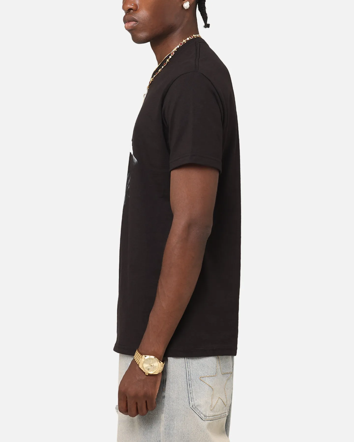 Liam Gallagher Bucket Hat T-Shirt Black