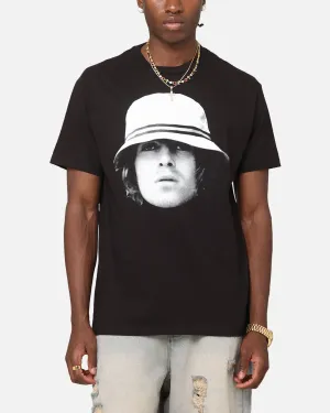 Liam Gallagher Bucket Hat T-Shirt Black