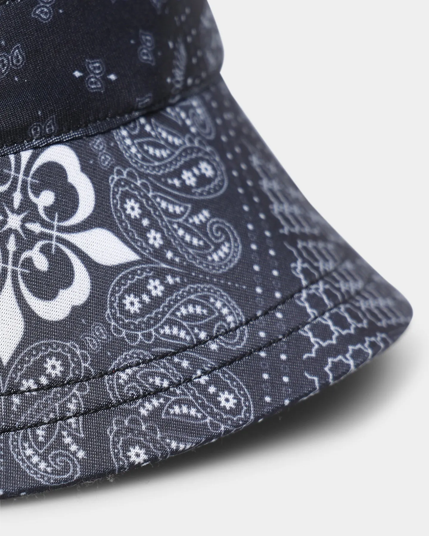 Lil Homme Kids' Bandana Bucket Hat Black