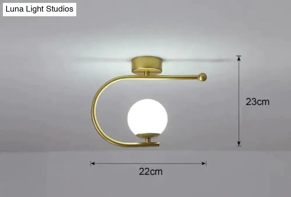 Modern Simple Corridor Lamp Corridor Lamp Circular Ceiling Lamp