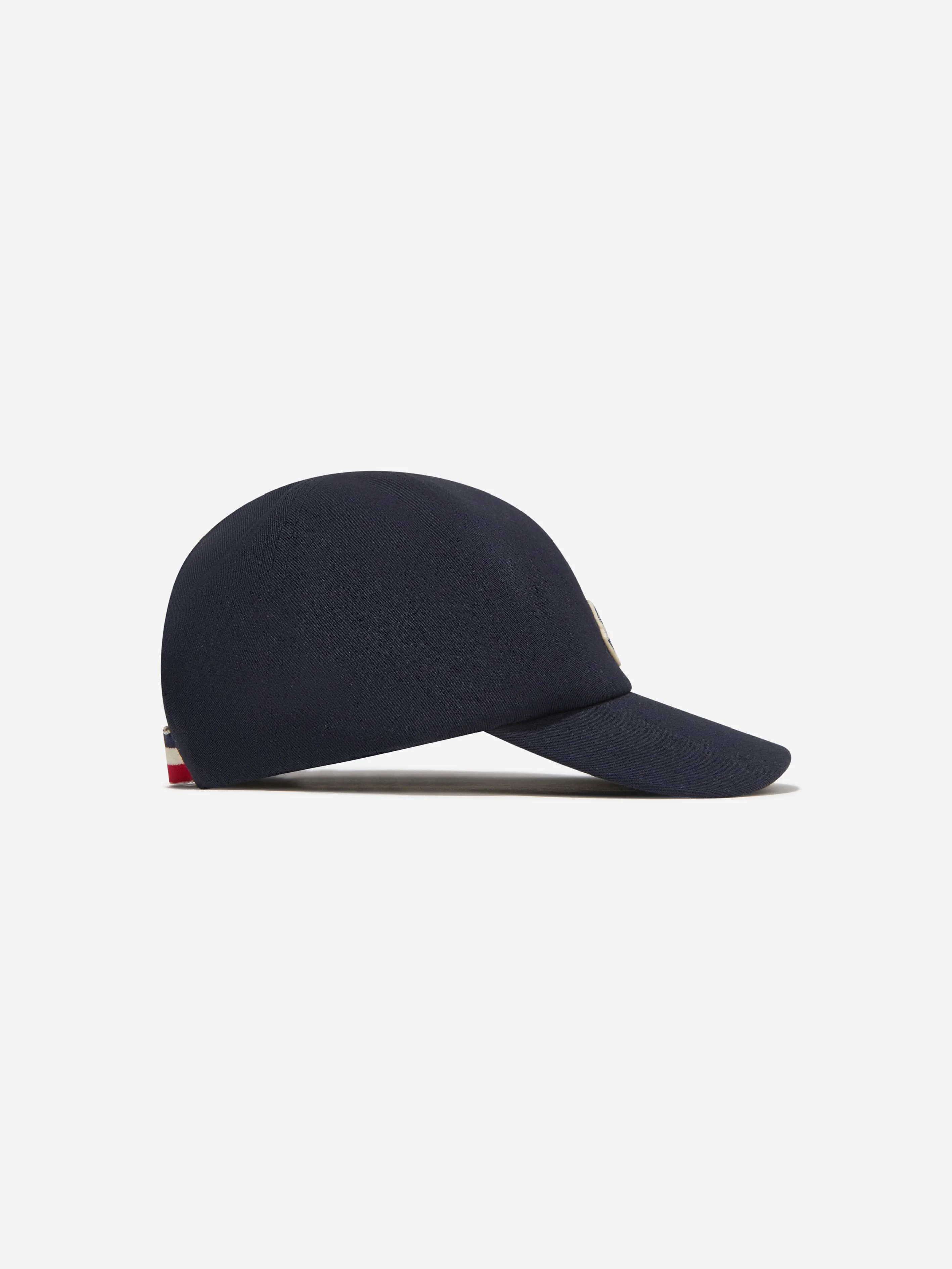 Moncler Enfant Baby Logo Cap in Navy