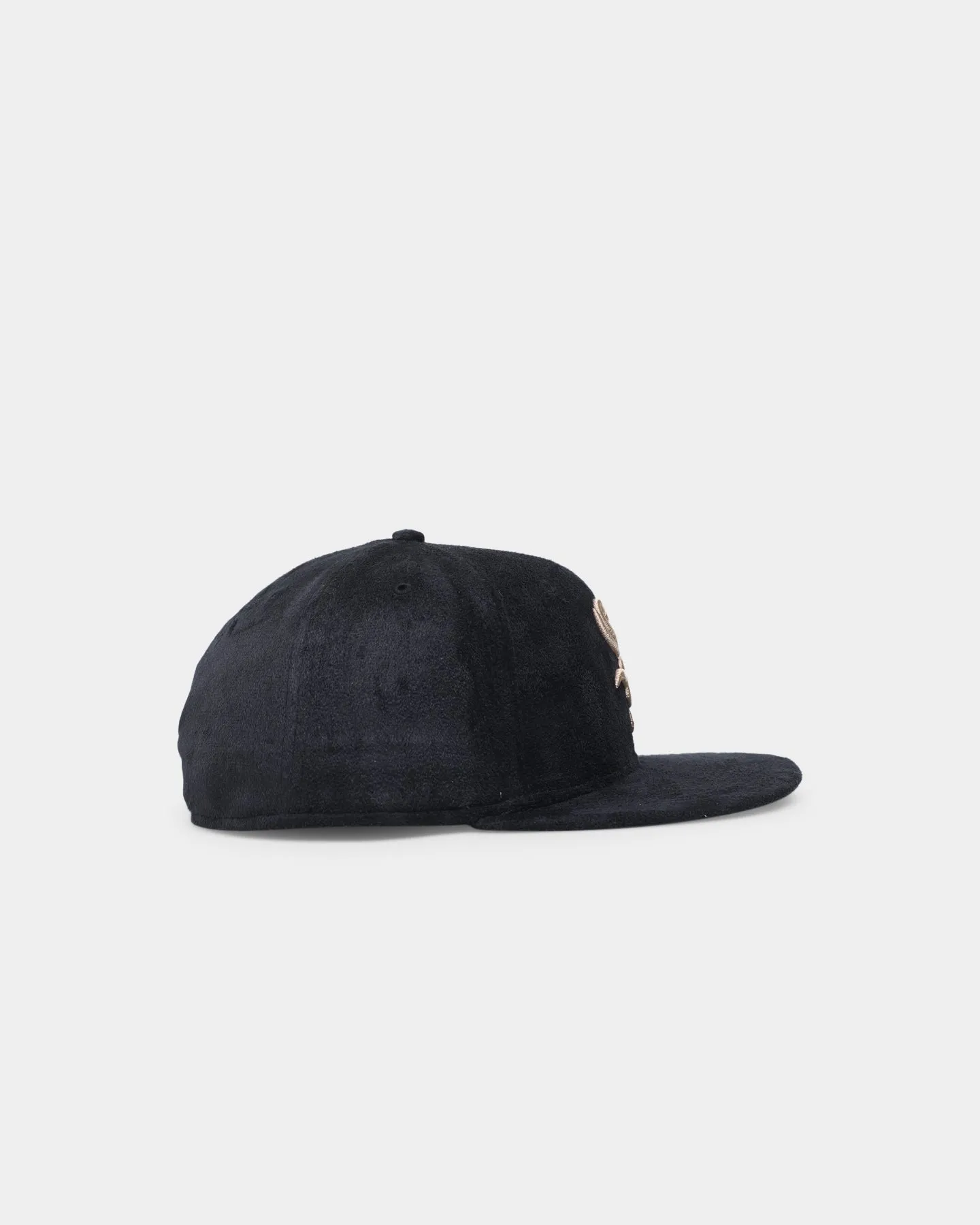 New Era Chicago White Sox Black Tan Suede 59FIFTY Fitted Black/Tan