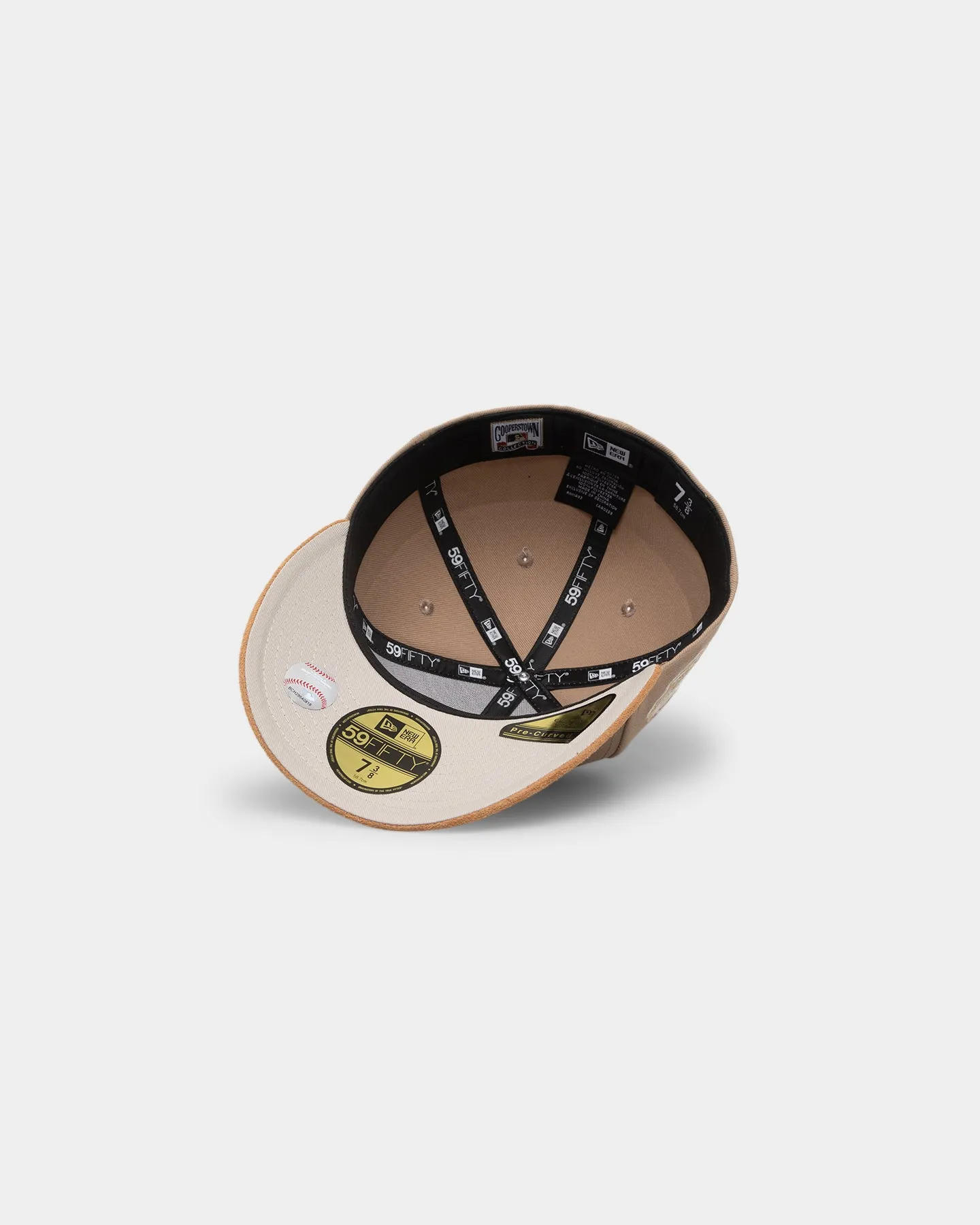 New Era Los Angeles Dodgers 'Desert Suede' 59FIFTY Fitted Camel/Wheat