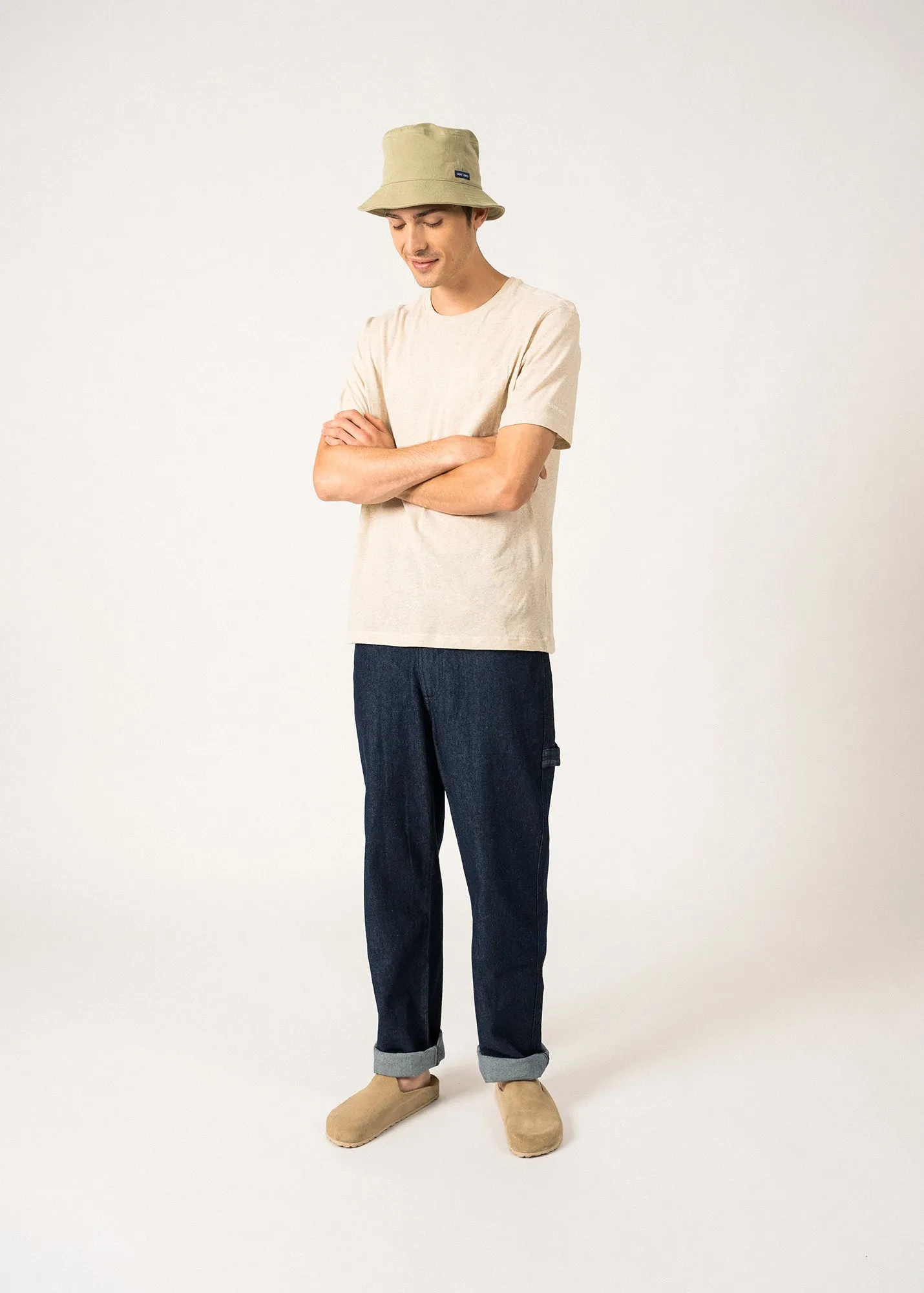 Plain bucket hat - in cotton (AMANDIER)