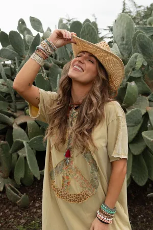 Prairie Woven Hat - Beige