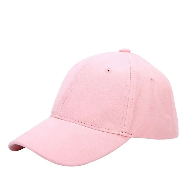 "The Polo" Women's Suede Cap