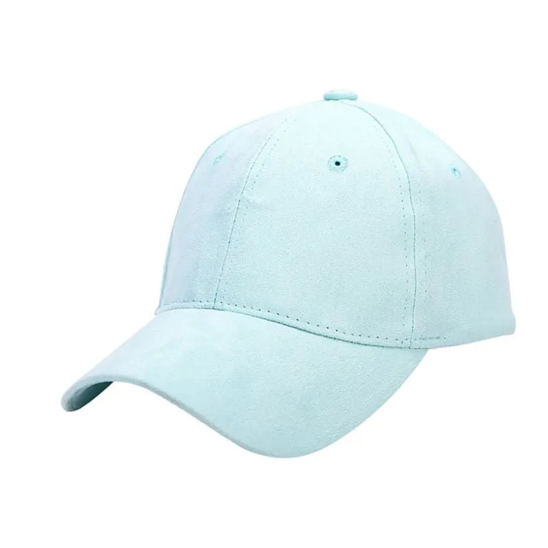 "The Polo" Women's Suede Cap
