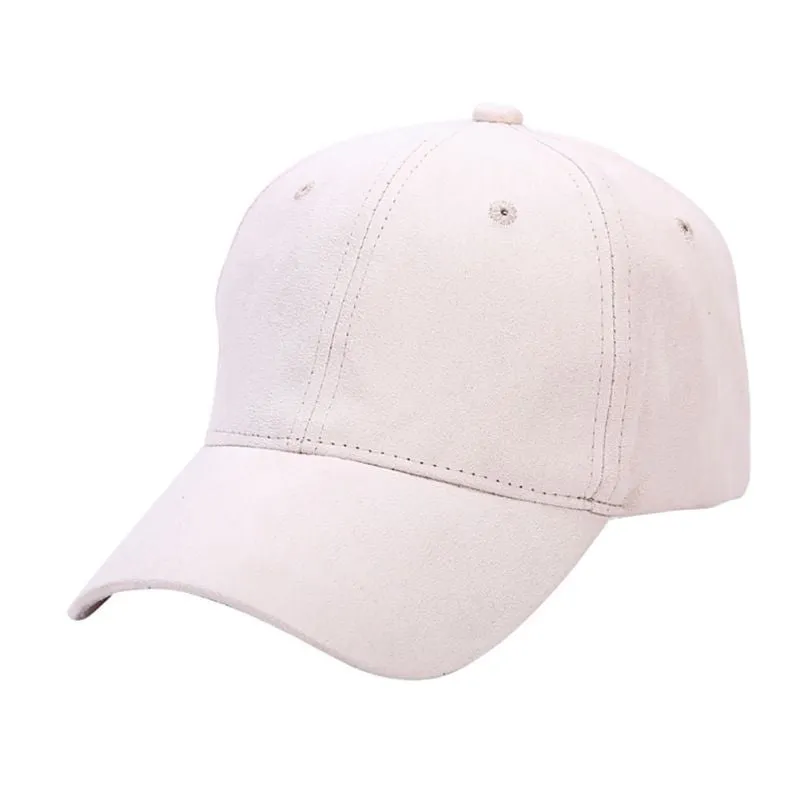 "The Polo" Women's Suede Cap