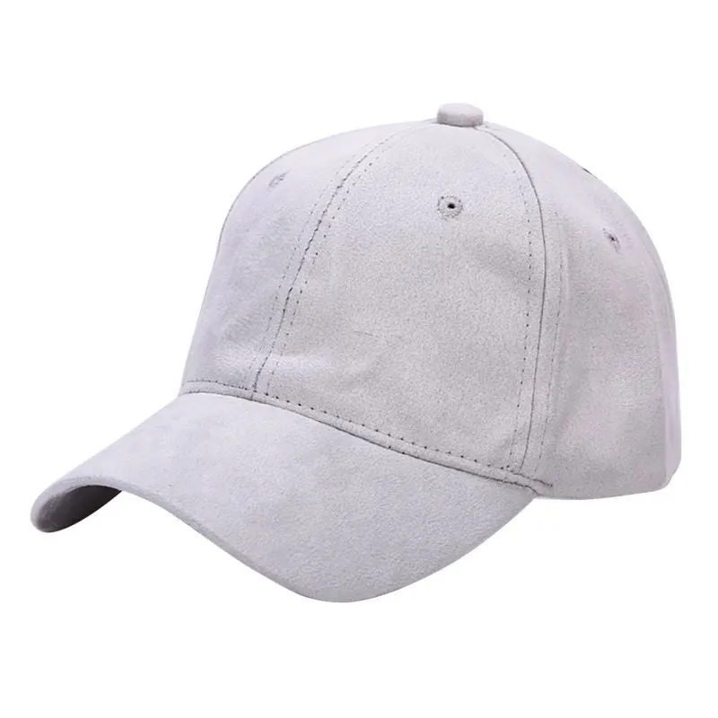 "The Polo" Women's Suede Cap