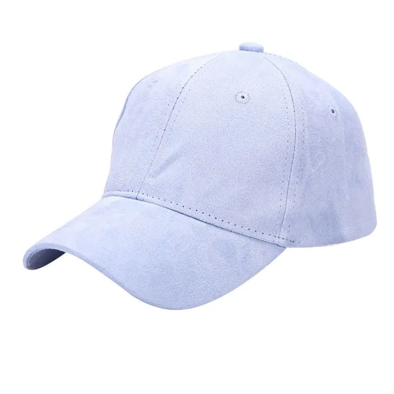 "The Polo" Women's Suede Cap