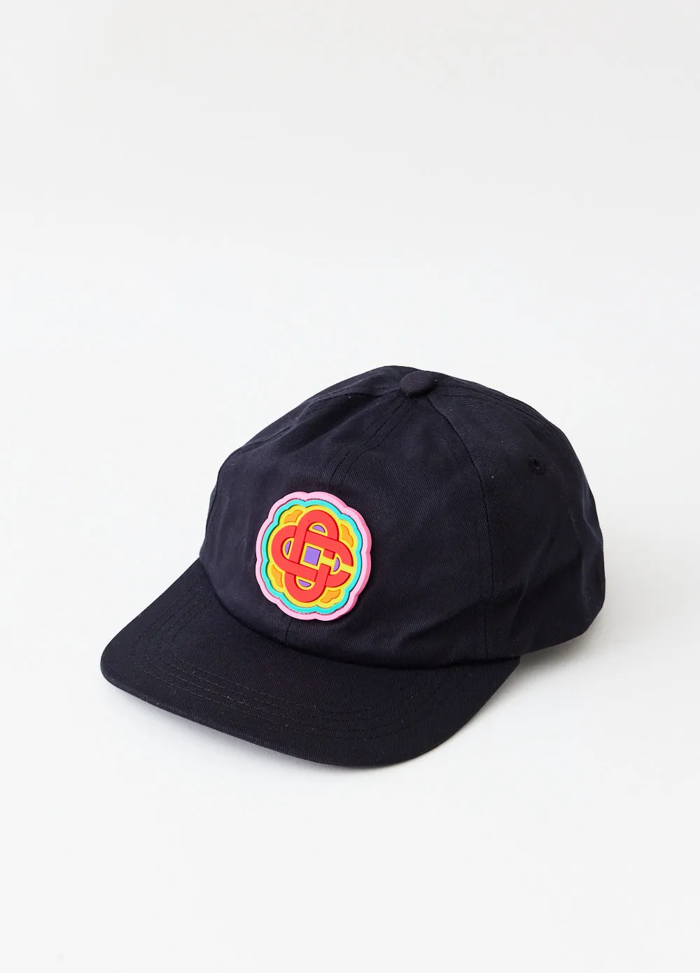 Rainbow Monogram Patch Cap