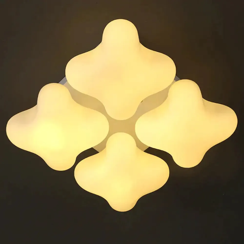 Simple Modern Clover Lamp Nordic Warm Ceiling Lamp
