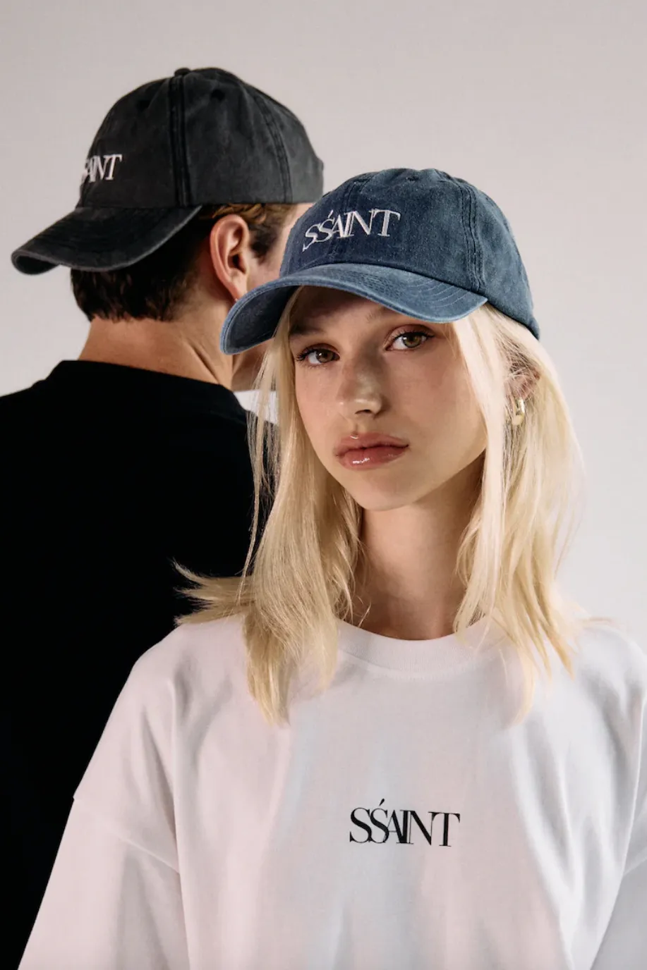 SSAINT CAP - BLUE DENIM