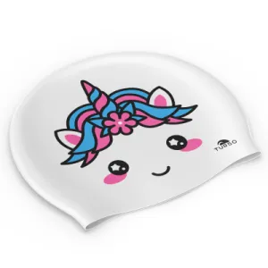 Swimming Cap - Suede Silicone Adult - Unicornia