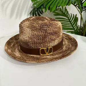 Valentino VLogo Woven Hat