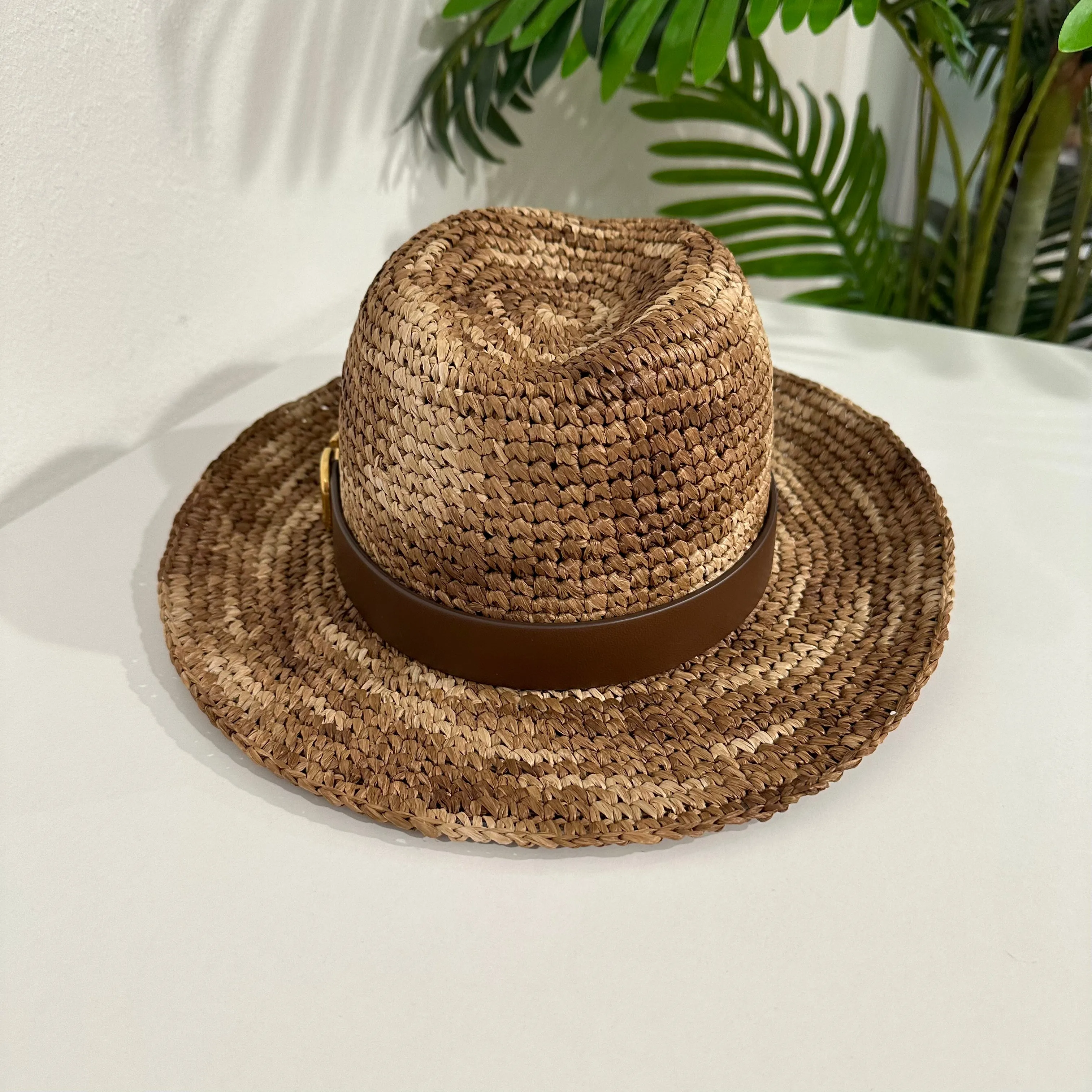 Valentino VLogo Woven Hat
